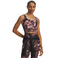アンダーアーマー レディース トップス Tシャツ プリント Womens Under Armour Motion Printed Tank Top Summit White ホワイト