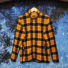 UNIQLO レディース ユニクロ タタン チェック フリース ジャケット M