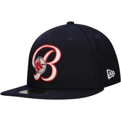 ニューエラ メンズ アクセサリー 帽子 ロゴ Mens New Era Navy Boston Red Sox Duo Logo 20 59FIFTY Fitted Hat Rsx Navy ネイビー
