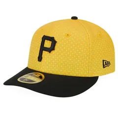 ニューエラ メンズ アクセサリー 帽子 Mens New Era GoldBlack Pittsburgh Pirates 2023 City Connect Low Profile 59FIFTY Fitted Hat Pir Gold ゴールド