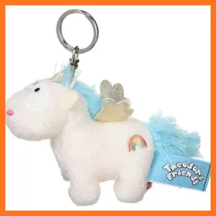 【新品】 NICI(ニキ) ユニコーン キーホルダー BB ウイング キーリング ビーンバッグ 0