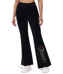 ジューシークチュール レディース ボトムス カジュアルパンツ トラックパンツ ローライズ Juicy Couture Heritage Low Rise Snap Pocket Track Pantsのサムネイル