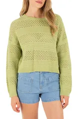 ハーレー レディース アウター パーカー・スウェット セーター コットン Hurley Simple Times Cotton Sweater Fernのサムネイル