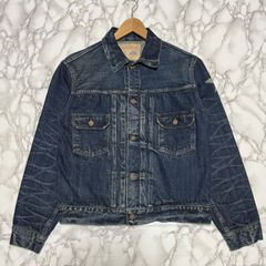 名品図鑑】ブルーブルー デニムトラッカージャケット XL ハチノス 日本