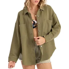 ボルコム レディース アウター ジャケット・ブルゾン Volcom Nollie Jacket Womens Bayleafのサムネイル