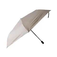 【新品】 小宮商店 自動開閉 60cm 完全遮光 晴雨兼用傘 丈夫 軽量 日傘 雨傘 メンズ レディース 折りたたみ傘 遮光率100％ 開きやすい 風に強い 折り畳み傘 男性用日傘 一級遮光 晴雨兼用自動開閉60 (グレージュ) 0