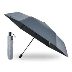 【新品】 マジカルテック プロテクション 日傘 軽量 自動開閉 折りたたみ傘 親骨50cm 30211 ライトグレー 1