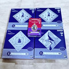 <디즈니 빌런즈>~Nightmare feast~ E상 컬렉션 플레이트 3종(하트의 여왕 말레피센트 가스톤 / F상 메탈 매력 이치반쿠지