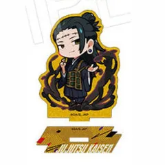 【中古】アクリルスタンド・アクリルパネル 羂索(夏油傑) 「呪術廻戦 トレーディング グリッターアクリルスタンド Art by くるみつ」 ジャンプフェスタ2026グッズ