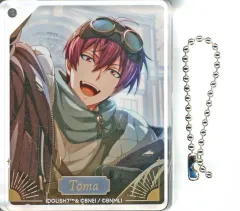 【中古】キーホルダー 狗丸トウマ 「アイドリッシュセブン Harmony Lounge/Group Anniversary 2024×animatecafe トレーディングCoLotta(アクリルプレートキーホルダー) Group Anniversary 20