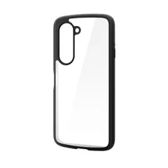 新品 エレコム arrows Alpha (F-51F) ケース カバー 透明 耐衝撃 衝撃吸収 ハイブリッド TPU ストラップホール付き ショルダーストラップシート付 軽量 薄型 傷がつきにくい キズ 硬度5H カメラ保護 エアークッション トレンドカラー