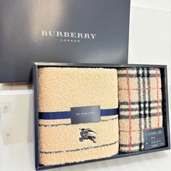 BURBERRY バーバリー タオルセット フェイスタオル ミニテリー箱入り