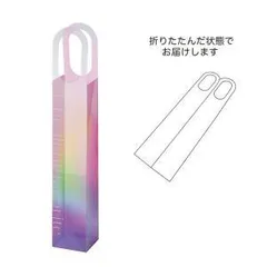【新品・3営業日で発送】ケー・イー・アイ クリアオーロラボックス ブルー (5596-PK)【入数:50】