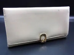 GUCCI グッチ グッチシマ レザー 二つ折り 長財布 ウォレット 小銭入れ 札入れ カード入れ  ベージュ系 DM0922
