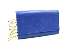NINA RICCI ニナリッチ レザー 6連 キーケース 鍵入れ メンズ レディース ブルー系 DM1044のサムネイル