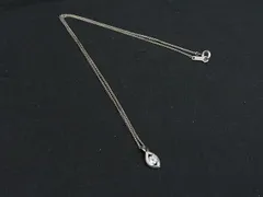 ■美品■ 4℃ ヨンドシー SV925 ラインストーン ネックレス ペンダント アクセサリー レディース シルバー系 DM6830のサムネイル
