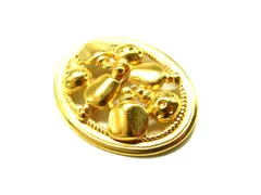 ChristianDior クリスチャンディオール 香水瓶モチーフ ピンブローチ ピンバッジ アクセサリー レディース ゴールド系 DM6682