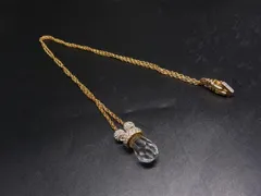 SWAROVSKI スワロフスキー クリスタル ネックレス ペンダント アクセサリー レディース ゴールド系×クリア DM6515