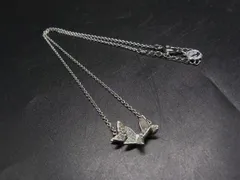 SWAROVSKI スワロフスキー クリスタル 蝶 ネックレス ペンダント アクセサリー レディース シルバー系×ライトブルー系 DM6518