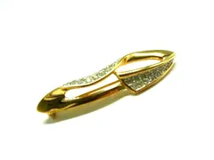 GIVENCHY ジバンシィ ラインストーン ピンブローチ ピンバッジ アクセサリー レディース ゴールド系 DM6643のサムネイル