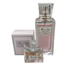 186005 Dior ディオール Miss Dior ヘアミスト 30ml Rose N’ Roses オードパルファム 5ml レディース 2点まとめ売り