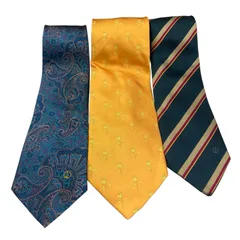 199990 Dunhill ダンヒル ネクタイ 3点まとめ売り