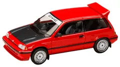 新品 1/64 ホンダ CIVIC (AT) LATE VERSION/JDM Street Racer レッド