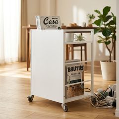 IKEA DAJLIEN(ダイリエン)収納ワゴン ホワイト かわいい✨️オシャレ