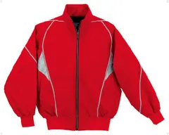 デサント DESCENTE グランドコート メンズ ジャケット アウター フルジップ 防寒 防風 保温 はっ水 透湿 中わた グラコン ベースボール 部活動 クラブ チーム トレーニング  DR208 RED レッド