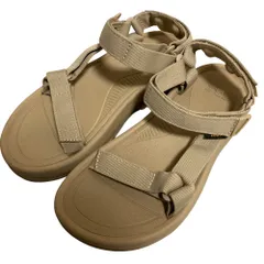 未使用 Teva テバ Hurricane XLT2 ストラップ スポーツサンダル 25cm ベージュ  レディース 古着 中古 USED