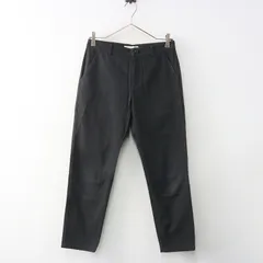 エヴァムエヴァ evam eva コットン 半端丈 テーパードパンツ 1 チャコール┃ボトムス クロップド【2400014908404】