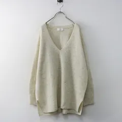 2023AW ナチュラルバイクリップ natural by clip Vネックニットプルオーバー F‖オフホワイト トップス セーター 長袖【2400014908763】のサムネイル