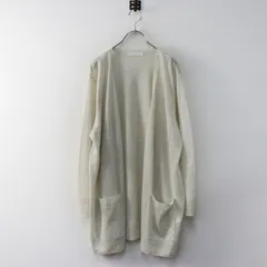 美品 大きいサイズ ドゥクラッセ DoCLASSE スパークリングニット・ミディカーディガン XXL＼ライトベージュ 羽織り【2400014909647】のサムネイル