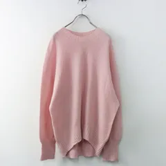 美品 トウヨウボウシ TOYOBOSHI 東洋紡糸 オーバーサイズ カシミヤ100% ニットプルオーバー F ピンク┃セーター【2400014896619】のサムネイル