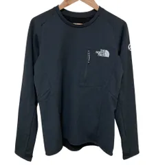 美品 THE NORTH FACE ノースフェイス サミットシリーズ エクスペディショングリッドフリースクルー NL72323 サイズWS ブラック レディース 古着 中古 USED