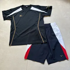 【まとめ売り】2点セット  MIZUNO ミズノ ドライ半袖Tシャツ トレーニングシャツ ハーフパンツトレーニングクロスハーフパンツ野球水泳 メンズMサイズ