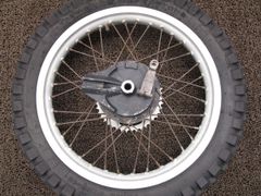 XLR200R XR250 XLR250 XLR125 リアホイール DID - メルカリ