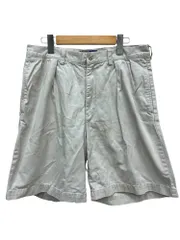 POLORALPH LAUREN (ポロラルフローレン) ポロチノ 2タック ショートパンツ ショーツ 90S 00S 古着 ビンテージ TYLER SHORT 34 ベージュ メンズ/045