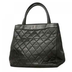 シャネル(Chanel) シャネル トートバッグ マトラッセ ラムスキン ブラック レディース
