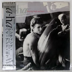 帯 国内盤 A-HA/HUNTING HIGH AND LOW/WARNER BROS. P13153 LP