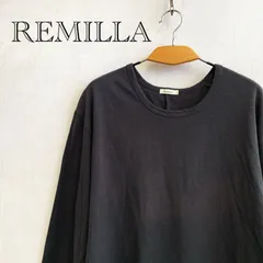 remilla レミーラ ロングスリーブ カットソー  長袖 Tシャツ ロンT トップス コットン ポリエステル XL グレー  メンズ ファッション _218023のサムネイル