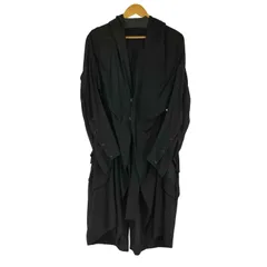 ヨウジヤマモト Yohji Yamamoto 24SS COTTON CHIFFON DECONSTRUCTED RIBBON DRESS レディース JPN：1 のサムネイル