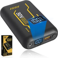 空調作業服 バッテリー 30V 高出力【2026新モデル・PD18W急速入出力・3way出力対応】大容量 20000mAh モバイルバッテリー 4段階風量調整 Type-C入力/出力ポート 5V/3A急速充電 スマホ充電器