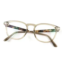 美品△TOM FORD トムフォード TF5890-B ベッコウ柄 ウェリントン