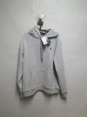 ポロ ラルフローレン グレー フードTシャツ M