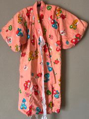 新品タグ付】☆いちだのきもの 女の子 浴衣 90cm レトロアニマル 