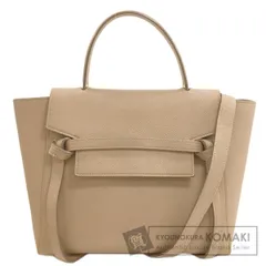 CELINE セリーヌ マイクロ ベルトバッグ 2WAY ハンドバッグ カーフ レディース [中古]