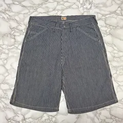 トレンド【45R フォーティファイブ  【商品名】インディゴ ヒッコリー ストライプ/デニム ショートパンツ ハーフパンツ/パンツのサムネイル