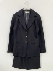 valentino garavani セットアップ 11AR ネイビー 無地 シングル