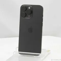 ソフマップ 〔中古品〕 iPhone16 Pro Max 256GB ブラックチタニウム 3N528J／A SIMフリー【344】